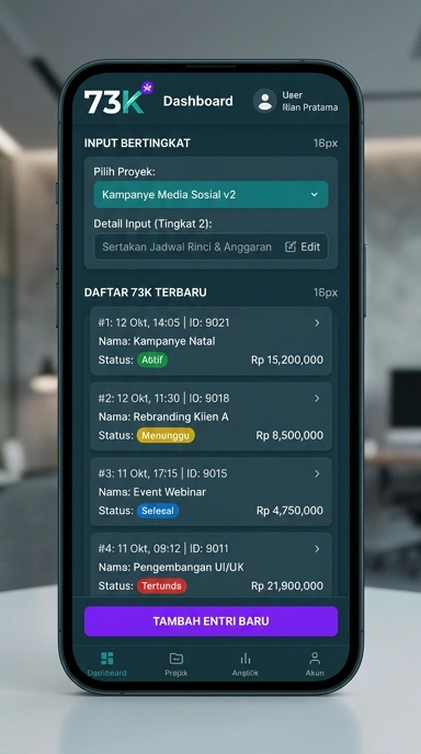 Cara Mudah Daftar Akun 73k untuk Pengguna Android