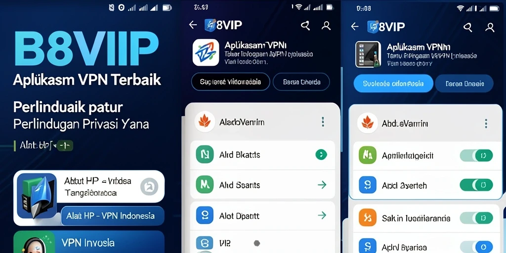 Tampilan antarmuka B8VIP yang intuitif dan fungsional.
