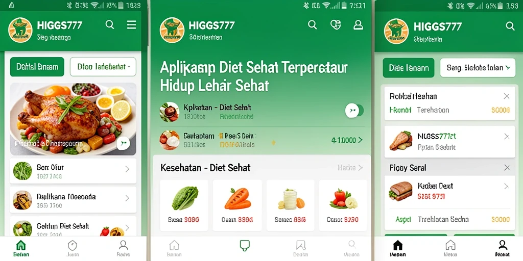 Tampilan antarmuka HIGGS777 yang menarik dan mudah digunakan.