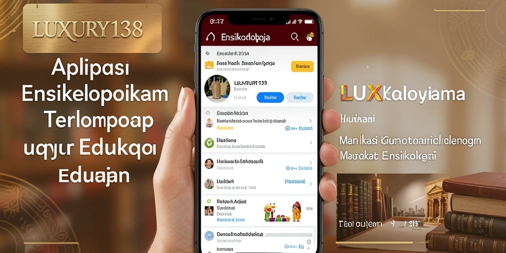 Antarmuka aplikasi LUXURY138 yang user-friendly dan informatif.