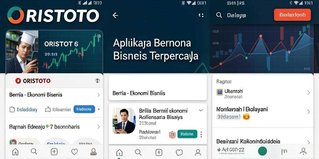 Tampilan antarmuka ORISTOTO yang modern dan informatif.